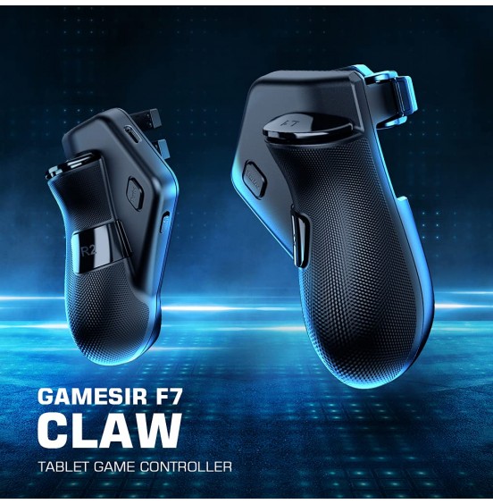 GameSir F7 Claw Mobile Game Controller for Android Tablet/ iPad, PUBG Controller, Plug and play , 4 Trigger, Sensitive Aim Shoot Joystickпј€Six Finger Operationпј‰for PUBG/Fornite